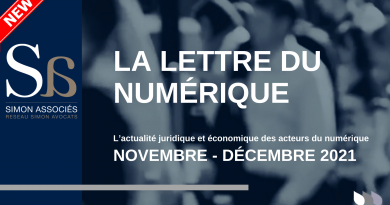 Lettre du Numérique – Novembre / Octobre 2021